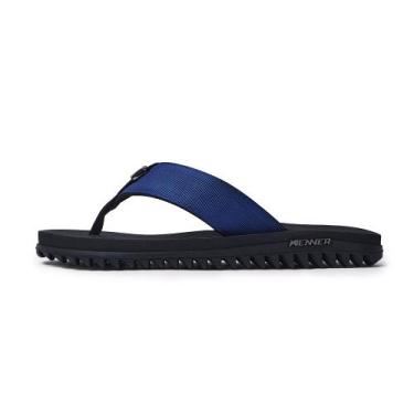 Imagem de Chinelo sandália masculina kenner kivah dlk solado tratorado, Preto, A