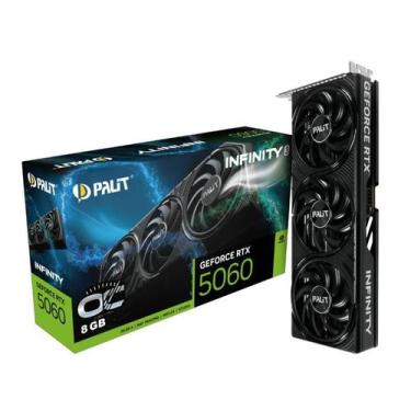 Imagem de Placa De Video Palit Geforce Rtx 5060 8Gb Oc 128Bits Gddr7 Infinity 3 