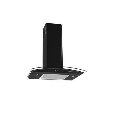Imagem de Coifa de Parede Nardelli Clean Curvo 60cm Inox com Filtro de Alumínio e Carvão Preto 110V