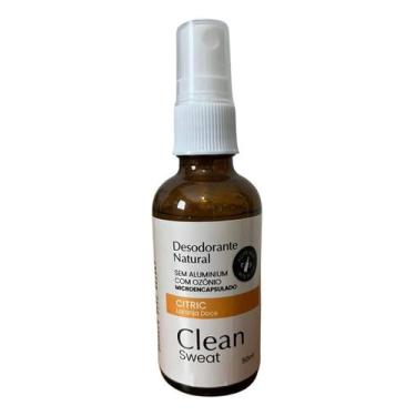 Imagem de Desodorante Clean Sweat Citric Sem Alumínio C/ozônio 50ml - Ama Ozon