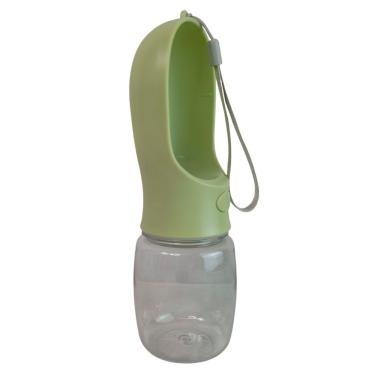 Imagem de Garrafa Bebedouro Portátil AB Mídia SU-COP para Pets Cães e Gatos 350ML Verde Claro