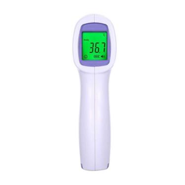 Imagem de Termômetro Sensor Infravermelho Digital de Testa Medição de Temperatur
