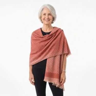 Imagem de Pashimina Cachecol Xale Echarpe Estampa de Poá - - Sarat Moda Indiana,