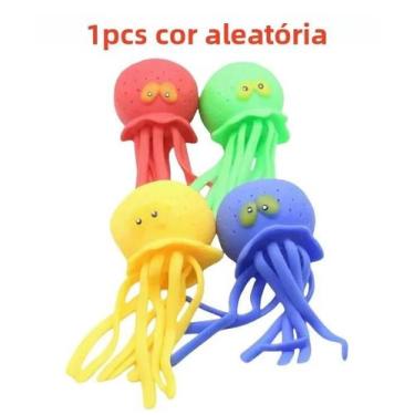 Imagem de Brinquedo De Banho Antiestresse Polvo De Água Para Crianças, Presente 