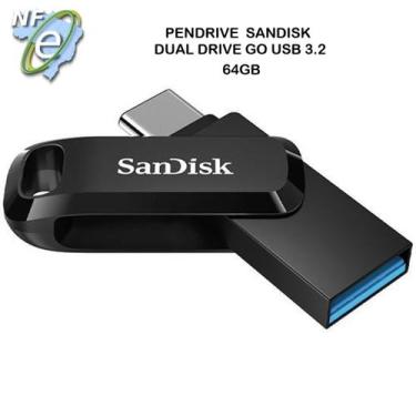 Imagem de Pen drive Sandisk Ultra Dual Drive Go Usb Tipo C Flash Drive, 64Gb