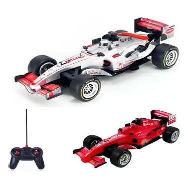 Imagem de Carro F1 Controle Remoto 40cm Recarregável Luz Som 7 Funções - Wellkid