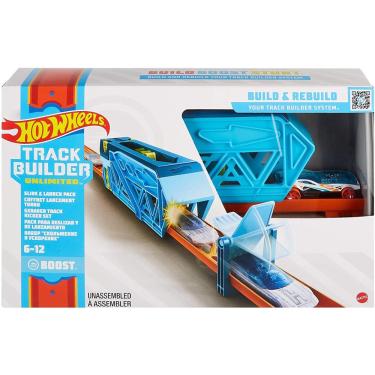 Pista Hot Wheels City com Lançador - Robô Tubarão - Mattel