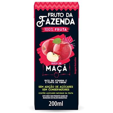 Imagem de Suco Fruto da Fazenda Maçã 200 ML Sem Adição de Açúcares