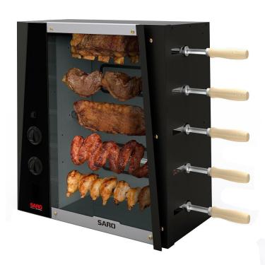 Imagem de Assador Elétrico 5 Espetos Rotativos Saro CHR22 220V