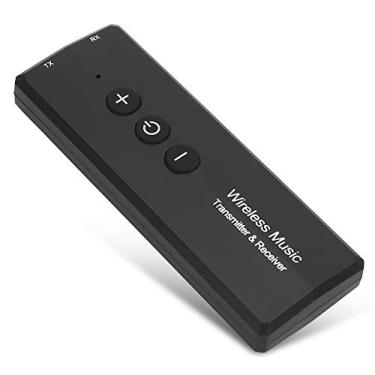 Imagem de Receptor transmissor Bluetooth 5.0, adaptador de áudio HiFi sem fio 3 em 1 com saída estéreo AUX de 3,5 mm, adaptador Bluetooth 5.0 EDR para TVs, MP3, CD Players, PC e estéreo doméstico