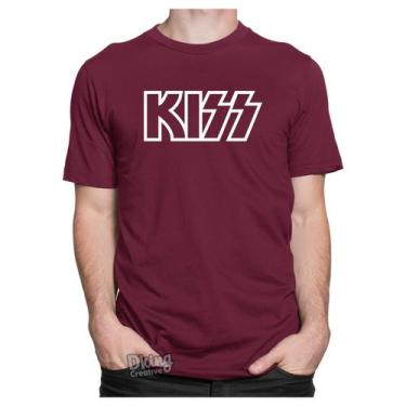 Imagem de Camiseta Camisa Kiss Banda De Rock Gene Simmons Música Blusa - Dking C