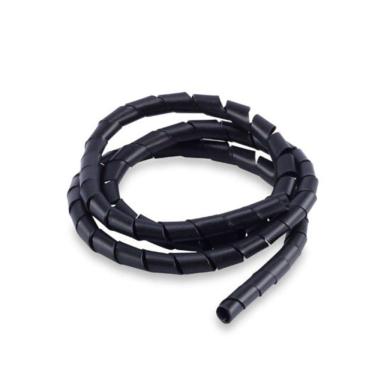 Imagem de Organizador De Fios E Cabos 12mmx1.5m Forceline Preto