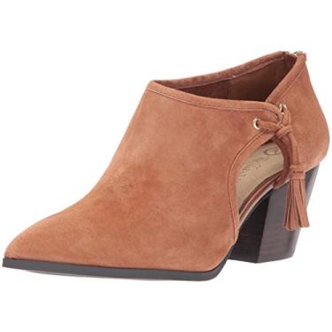 Imagem de Bella Vita Bota feminina Eli Ankle Boot, Camurça infantil marrom escuro, 12