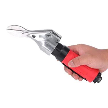 Imagem de tesoura pneumática de alta eficiência,Cortador de cisalhamento de metal pneumático de 2500 rpm, cortador de ar industrial de folha de aço inoxidável para ferro, folha de alumínio, malha de tela
