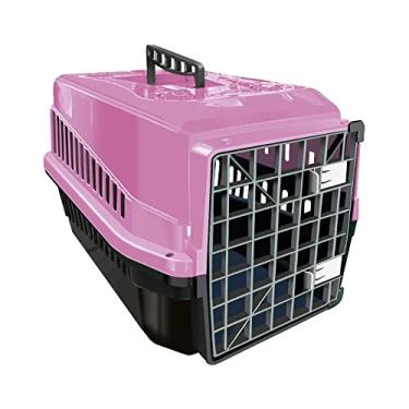 Imagem de Caixa De Transporte N3 Para Cão Cachorro Gato Média A Grand Cor:rosa