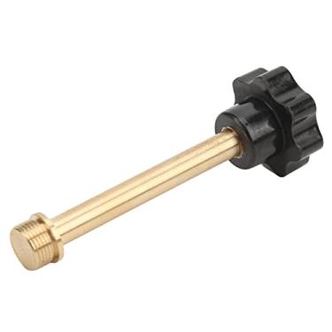 Imagem de Moedor de pistão trompete cor dourada fácil operação heptagonal ferramenta de moagem de pistão trompete para manutenção