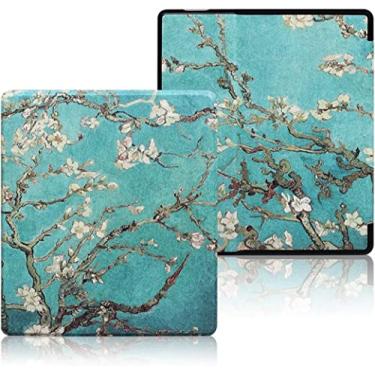 Imagem de Capa fina para Kindle Oasis 2017 9ª geração 2019 10ª geração Kindle Oasis – Capa impermeável com despertar/hibernação automática