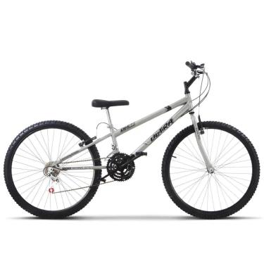 Imagem de Bicicleta de Passeio Ultra Bikes Esporte Rebaixada Aro 26 Reforçada Freio V-Brake – 18 Marchas Cinza Fosco(Space Gray)