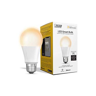 Imagem de Feit Electric OM60/SW/HK 60W Equivalent A19 Smart, funciona com Apple HomeKit e Siri Voice Control, lâmpada LED sem hub, 4,2 polegadas A x 2,4 polegadas D, 2700K branco macio