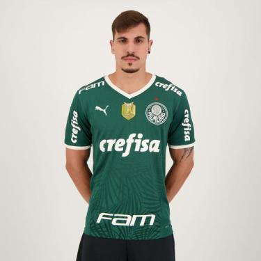 Imagem de Camisa Puma Palmeiras I 2022 Campeão Brasileiro
