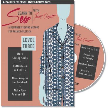 Imagem de Learn to Sew with Janet Corzatt -- Level Three: A Beginners Sewing Method for Palmer/Pletsch