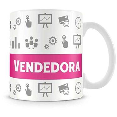 Imagem de Caneca Personalizada Profissão Vendedora