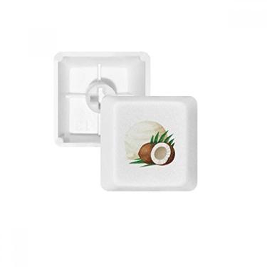 Imagem de Kit de atualização de teclado mecânico PBT para picolés com teclado mecânico e sorvete de coco Folhas