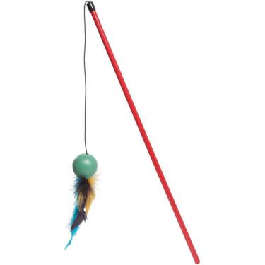 Imagem de Brinquedo LCM Varinha Cat Fishing Vermelho para Gato Vermelho - Tam. Único