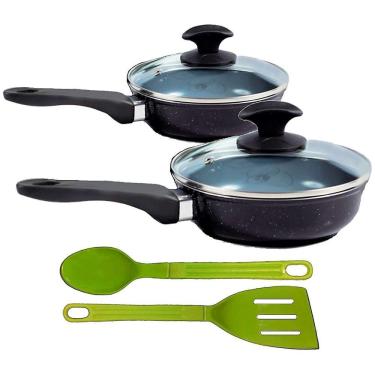 Imagem de Jogo Frigideiras Antiaderente Cerâmica Javali 16e24 T04 N05