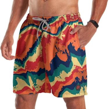 Imagem de Short Bermuda Pintura Guache 8-Masculino
