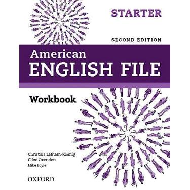 Imagem de American English File 2e Workbook Starter Level 2019 Pack