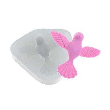 Imagem de Molde de silicone de pomba branca grande Espírito Santo Topper para bolo moud