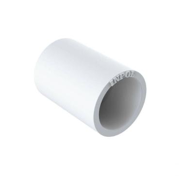 Imagem de Luva Pvc 1/2" Para Eletroduto Branco Inpol