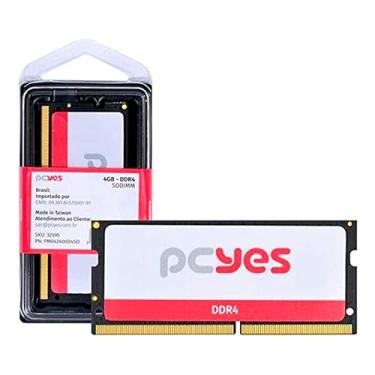 Imagem de MEMÓRIA PCYES SODIMM 4GB DDR4 2400MHZ – PM042400D4SO – PCYES