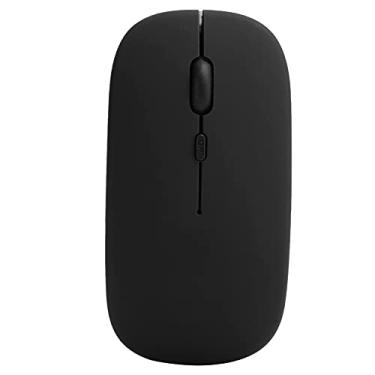 Imagem de Zopsc-1 Mouse Sem Fio Preto Silent Plus Ergonômico Bluetooth 5.0 Mouse Menos Clique Ruído Silencioso Sem Fio para Computadores e Laptops OS X/Mi/