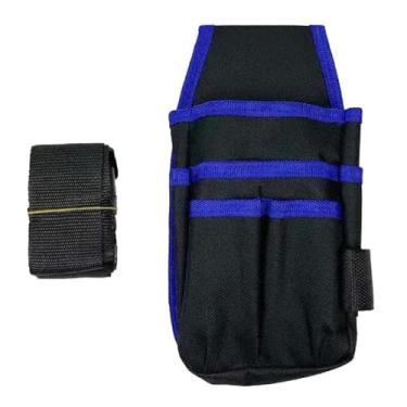 Imagem de Bolsa organizadora de ferramentas de lona multifuncional bolsa de ferramentas de hardware bolsa de cintura com vários bolsos bolsa de cintura para eletricistas bolsa de cinto para homens bolsa de cintura com vários bolsos para eletricistas carpinteiros bolsa de ferramentas de hardware bolsa de cinto