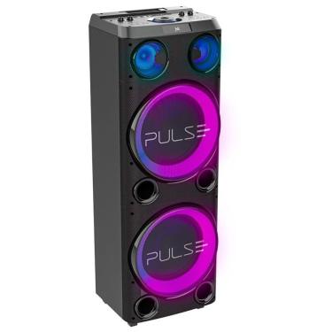Imagem de Torre de Som Pulse Double SP508 com Bluetooth, USB e Iluminação LED - 2300W
