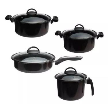 Imagem de Jogo Panela 4 Pçs Indução Cooktop Convencional