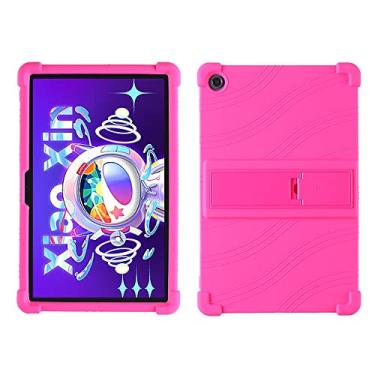 Imagem de QYiiD Capa para tablet Lenovo Tab M10 Plus 3ª geração de 10,6 polegadas TB-125FU, capa protetora de silicone leve à prova de choque para crianças Lenovo Tab M10 Plus Gen 3 TB-128FU/XU 10,6 polegadas