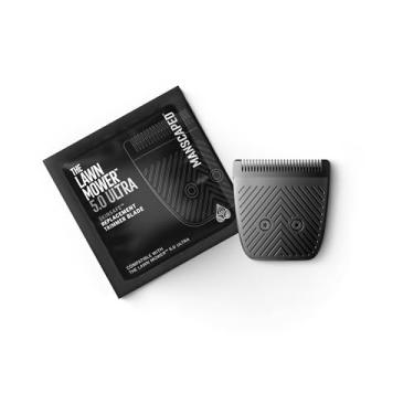 Imagem de MANSCAPED® Lâmina de reposição para aparador de grama The Lawn Mower® 5.0 Ultra SkinSafe® – Refil de cabeça de lâmina de cerâmica para aparador de pelos na virilha com protetor de metal, cartucho de