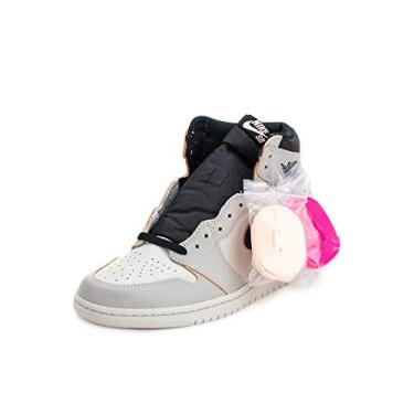 Imagem de Jordan masculino Nike Air Jordan 1 High Og Defiant Light Bone / Preto Cd6578-006, Osso claro/Matiz carmesimão/hiper-claro, 8