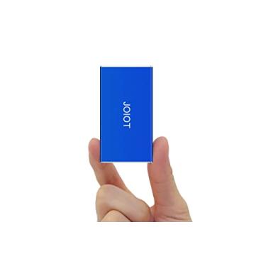 Imagem de JOIOT Mini SSD portátil de 500 GB SSD externo – até 540 MB/s, SSD externo ultrafino USB 3.1 Gen 2, azul
