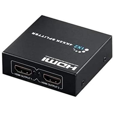 Imagem de Divisor hdmi splitter 1x2 full hd 1080p