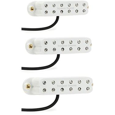 Imagem de Seymour Duncan Conjunto de captador Humbucking SJBJ-1 JB Jr. para guitarras estilo Strat - Branco