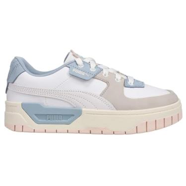 Imagem de Puma Cali Dream Tênis feminino pastel com cadarço casual - azul, cinza, branco, Azul, cinza, branco, 41