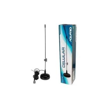 Imagem de Antena de celular movel universal aquario cm-907 quadriband veicular 8