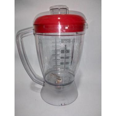 Imagem de Copo Liquidificador Britânia Eletronic Vermelho - BRITANIA ORIGINAL