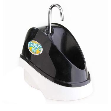Imagem de Fonte Bebedouro Truqys para Cães e Gatos Preta Bivolt - Truqys Pet