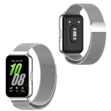 Imagem de Pulseira Metal Para Samsung Galaxy Fit3 - Não Descasca - Tech King