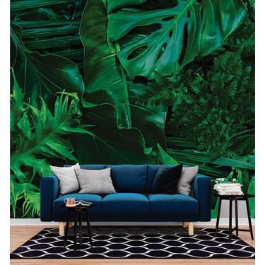 Imagem de Papel de Parede 3D Painel 2,5M Folhas Costela de Adão Vinil Jadim Real